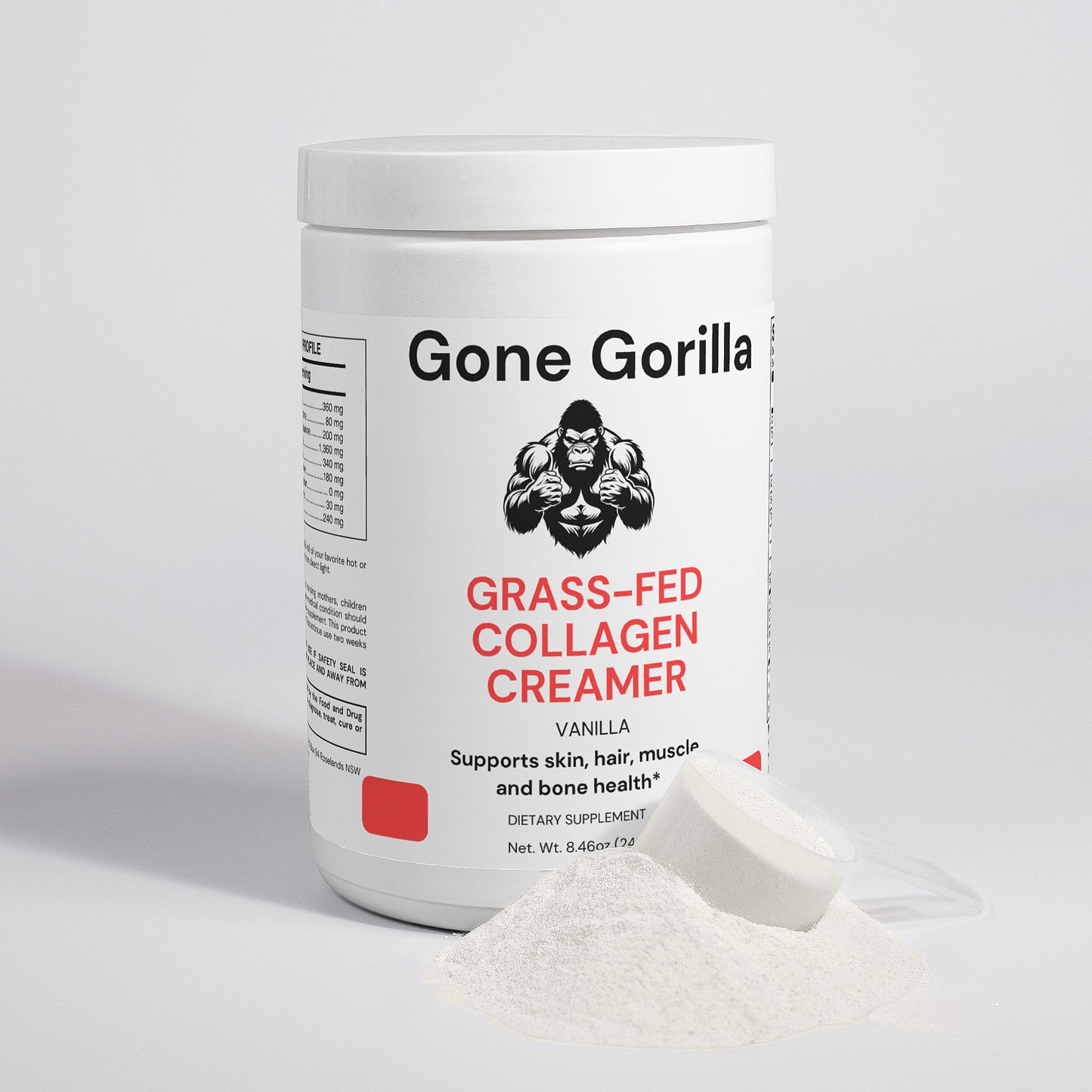 Grass-Fed Collagen Creamer (Vanilla)